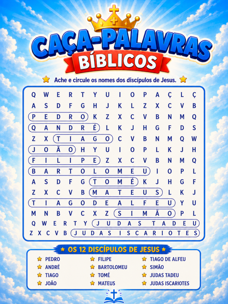 Jogo caça palavras