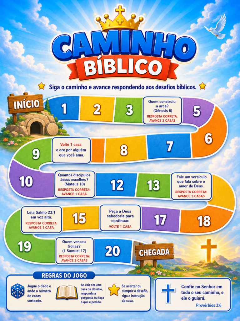 Jogo caminho biblico